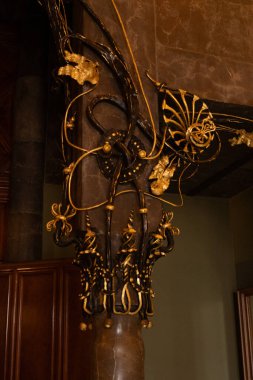 Barcelona Sanat Müzeleri, İspanya 'da. (Mimari modernist).