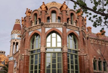 Barcelona Sanat Müzeleri, İspanya 'da. (Mimari modernist).