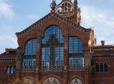 Barcelona Sanat Müzeleri, İspanya 'da. (Mimari modernist).