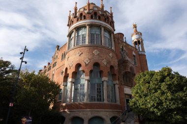 Barcelona Sanat Müzeleri, İspanya 'da. (Mimari modernist).