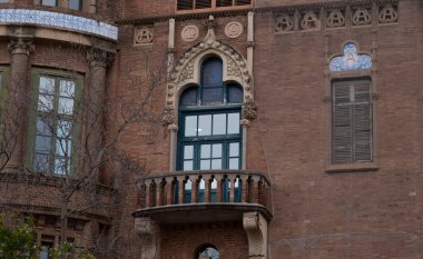 Barcelona Sanat Müzeleri, İspanya 'da. (Mimari modernist).