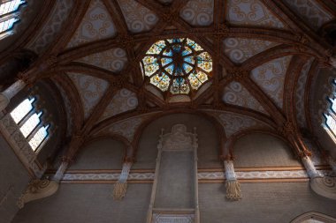 Barcelona Sanat Müzeleri, İspanya 'da. (Mimari modernist).