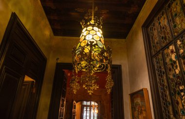 Barcelona Sanat Müzeleri, İspanya 'da. (Mimari modernist).