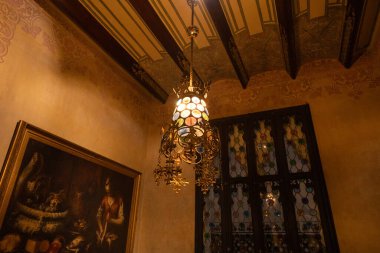 Barcelona Sanat Müzeleri, İspanya 'da. (Mimari modernist).