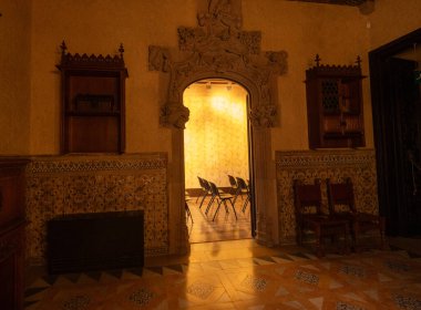 Barcelona Sanat Müzeleri, İspanya 'da. (Mimari modernist).