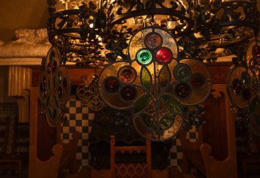 Barcelona Sanat Müzeleri, İspanya 'da. (Mimari modernist).