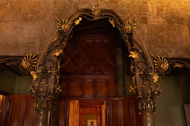 Barcelona Sanat Müzeleri, İspanya 'da. (Mimari modernist).