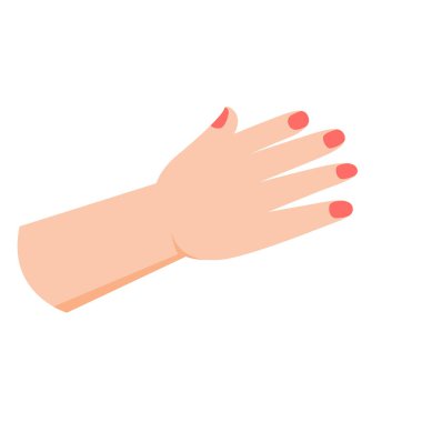 2D ellerin birbirine sürtünmesi, temizliği ya da ısınmayı sembolize ediyor.