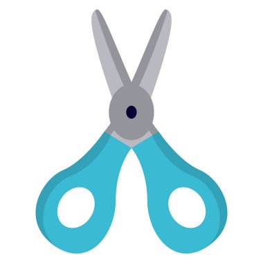 2d, makas, kırmızı, beyaz, kesim, araç, okul, malzeme, daire, kırtasiye, öğrenci, süs, bıçak, el işi, basit, keskin