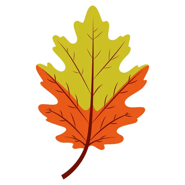 2d portakal-kahverengi akçaağaç yaprağı ince eğimli, dekoratif sonbahar temaları ve doğa tasarımları için ideal..
