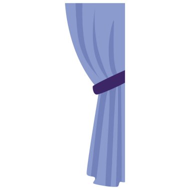 Sadece 2d sağ mavi perde paneli, sol perde panelleri, tiyatro sahne tasarımları veya basit dekoratif yaratıcı arka planlar ile eşleştirmek için mükemmel..