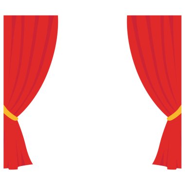 Artboard up Dream2d sağ kırmızı perde paneli, sol paneller, tiyatro tasarımları veya yaratıcı dekoratif projeler ile eşleştirmek için idealdir.