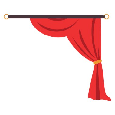  2d yan kırmızı perdeler katmanlı ürün değeri, dekoratif sahne arkası için idealdir, şenlikli sahne düzenlemeleri, ya da etkinlikler için yaratıcı tasarım projeleri.