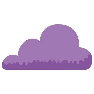 2d kawaii koyu mor bulutlar yumuşak, pastel tonlar, akşam gökyüzü tasarımları için ideal, fırtınalı sahneler, ya da atmosferik dekoratif projeler.