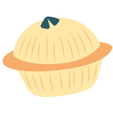 Kubbe kapaklı 2D geleneksel yemek konteynırı, yemek, atıştırma, tatil yemeği, parti etkinlikleri, kültürel gelenek ve kutlama için mükemmel..