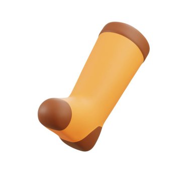 Konfor ve sıcaklık için üç boyutlu turuncu çoraplar, kışlık giysiler, günlük giysiler, rahat rahatlama, moda tarzı, günlük kıyafet ve yumuşak doku için harika..