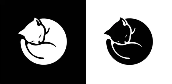 Kedi ikonu. Şirin kedi. Maskot. Karakter tasarımı. Yavru kedi. Hayvan işareti. Veteriner kliniği ikonu. Logo şablonu. Çizgi film kedisi. Panter logosu. Havalı hayvan logosu. Siluet