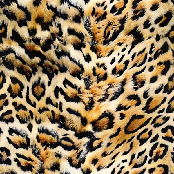 vahi hayvan leopar  derisinden tekstil baskya uygun tekrarl metraj desen