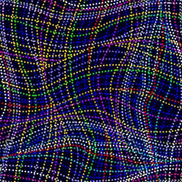 noktalrdan oluan ekose havasnda tekstil baskya uygun tekrarl metraj desen