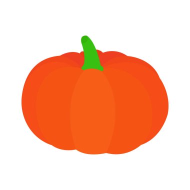 Balkabağı Taze Sebze Vektör Simgesi Tasarımı. Boş İndirme