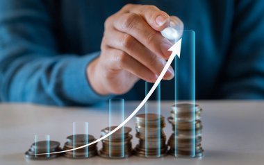 Ekonomik analizi büyüme, para, küresel ekonomi, tüccar yatırımcı, ticari mali büyüme, borsa, yatırım fonları, fiyat, grafik, satış, kâr, yatırım konsepti