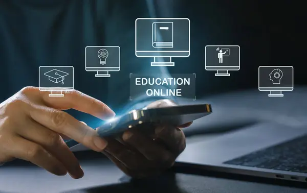 İnsan kullanımı telefon teknolojisi internet öğrenme ve öğrenme çevrimiçi sınıf teknoloji ağı, e-öğrenme, çevrimiçi eğitim, eğitim, eğitim, öğretmen, video dersi, kurs, ev okulunda bilgi