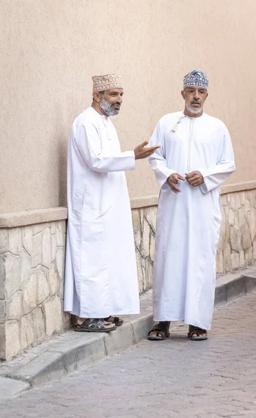 Nizwa Oman Déc 2022 Hommes Omani Jour Marché — Photo