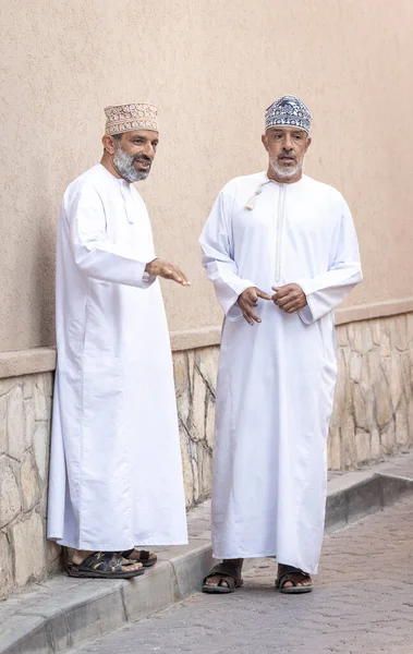 Nizwa Oman Dec 2022 Omani Mannen Een Marktdag — Stockfoto