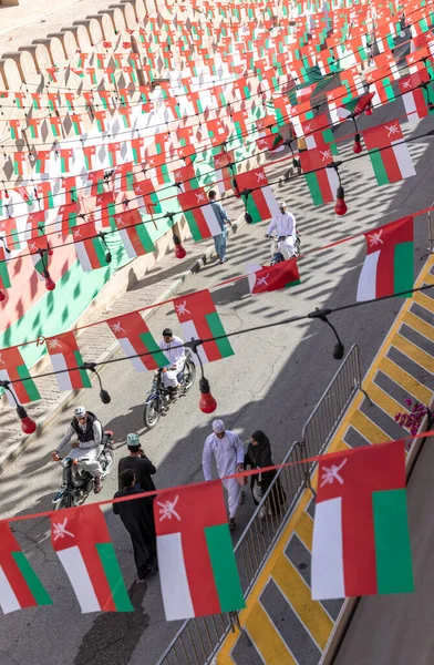 Nizwa Oman December 2022 Straten Marktdag — Stockfoto