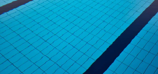 Indoor olympic swimming pool surface detail