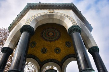 The German Fountain on Sultanahmet Square hippodrome in Istanbul,Turkey