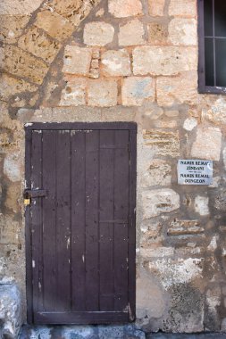 Famagusta , Cyprus September 27, 2019  Namik Kemal Dungeon.The dungeon where the Ottoman period Turkish poet and novelist Namk Kemal stayed between 1873-1876