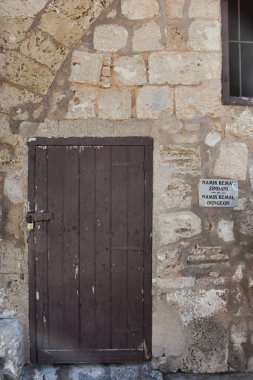 Famagusta , Cyprus September 27, 2019  Namik Kemal Dungeon.The dungeon where the Ottoman period Turkish poet and novelist Namk Kemal stayed between 1873-1876