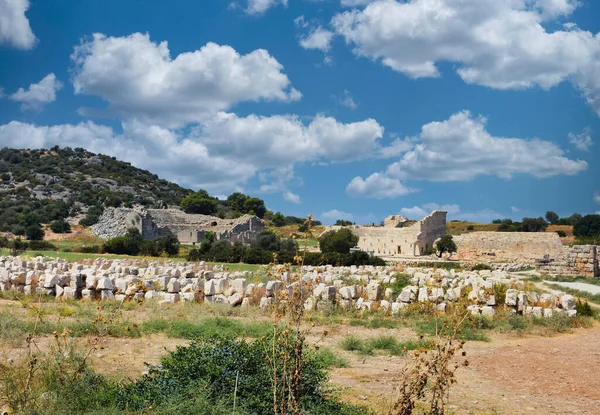 Patara Ruins Lycia Turkey Patara Capital Ancient Lydia Maritime Commercial — Stockfoto