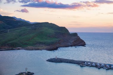 Kalekoy marina manzarası, Gökçeada İmbros, Canakkale, Türkiye. Gökçeada (ayrıca Imbros olarak da bilinir), Ege Denizi 'nde bir Türk adasıdır..