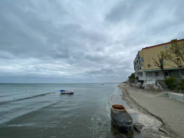 Kumburgaz, İstanbul, Türkiye 12 Mayıs 2023 Kumburgaz, İstanbul 'un Buyukekmece ilçesinde bir tatil beldesi