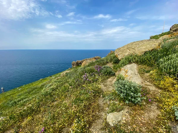 Gökceada Insel Imbros Der Westlichste Teil Der Türkei Blick Auf — Stockfoto