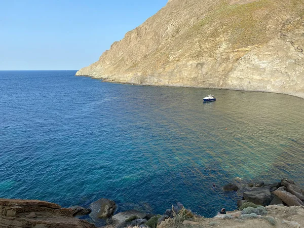 Blick Auf Die Blaue Bucht Mavi Koy Neben Dem Unterwasser — Stockfoto