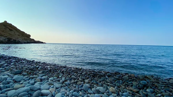Teluk Biru Mavi Koy Adalah Pemandangan Laut Sebelah Taman Nasional — Stok Foto