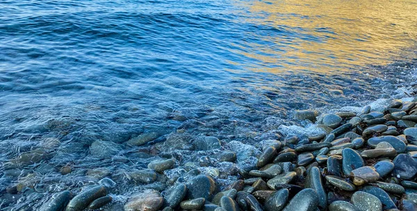 Meeresoberfläche Mit Wellen Der Gökceada Yldz Bucht Türkei — Stockfoto