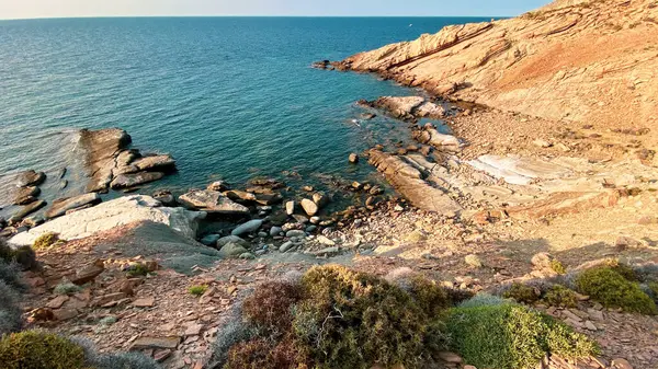 Blue Bay Mavi Koy Paesaggio Marino Vicino Parco Nazionale Sottomarino — Foto Stock