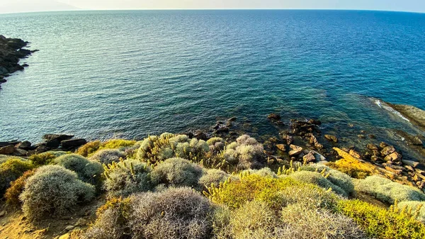 Přímořská Pláň Blue Bay Mavi Koy Vedle Podmořského Národního Parku — Stock fotografie