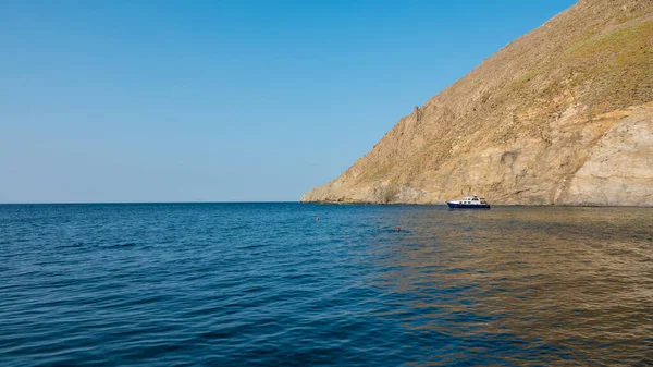 Situato Vicino Parco Nazionale Sottomarino Gokceada Yldz Bay Mavi Bay — Foto Stock