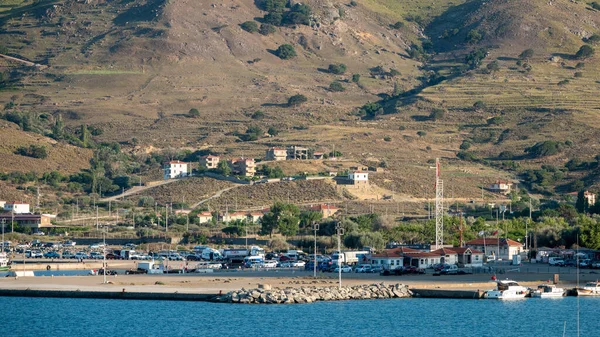 Gokceada Canakkale Turchia Luglio 2023 Porto Kuzu Nell Isola Gokceada — Foto Stock
