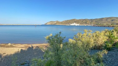 Gökçeada 'daki Kuzu limanı. Türkiye' nin en büyük adası olan Gökçeada, Türkiye 'nin Canakkale ilinin kırsal bir ilçesidir.