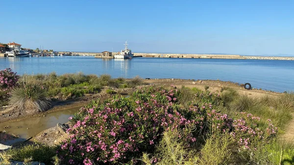 Gökçeada, Çanakkale, Türkiye-9 Temmuz 2023: Gökçeada 'daki Kuzu limanı. Türkiye' nin en büyük adası olan Gökçeada, Çanakkale ilinin kırsal kesidir.