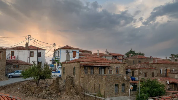 Tepekoy Agridia Adalah Sebuah Desa Bersejarah Terkenal Pulau Gokceada Imbros — Stok Foto