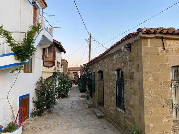 Gokceada Turki Agustus 2023 Tepekoy Agridia Adalah Sebuah Desa Yunani — Stok Foto