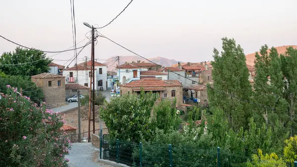 Tepekoy Agridia Ist Ein Berühmtes Historisches Griechisches Dorf Auf Der — Stockfoto