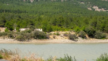 Gökçeada vahşi doğa manzarası. Imbros Adası, kanakkale, Türkiye